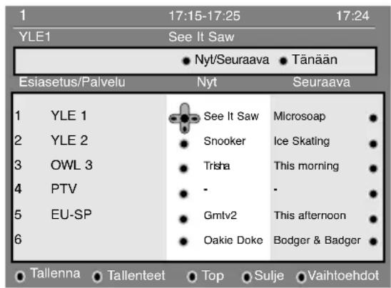 PHILIPS 32PFL7532D - TV guide (TV-opas) - 1
