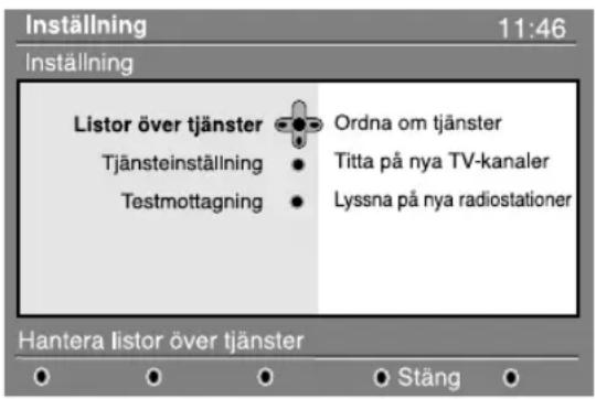 PHILIPS 32PFL7532D - Ordna om tjänster - 1