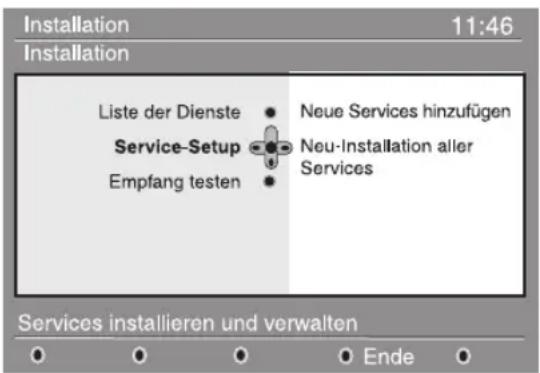 PHILIPS 32PFL7532D - Hinzufügen neuer Services - 1
