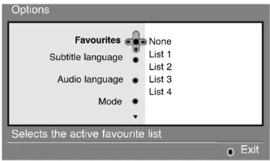 PHILIPS 32PFL7532D - Using the Options menu - 1