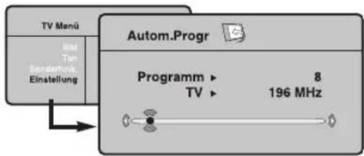 PHILIPS 32PFL7532D - Automatisches Feinabstimmen analoger Programme - 1