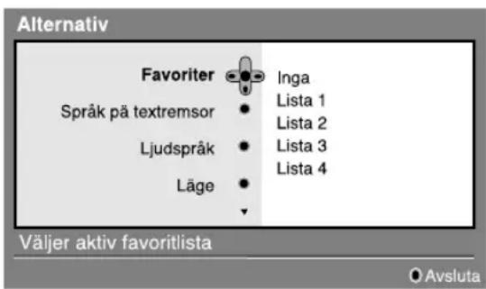 PHILIPS 32PFL7532D - Använda Alternativ-menyn - 1