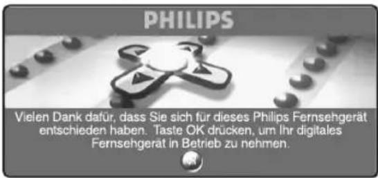 PHILIPS 32PFL7532D - Erstmaliges Einschalten - 1