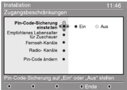 PHILIPS 32PFL7532D - Zugangsbeschränkungen - 1
