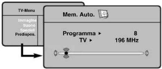 PHILIPS 32PFL7532D - Sintonizzazione automatica dei programmi analogici - 1