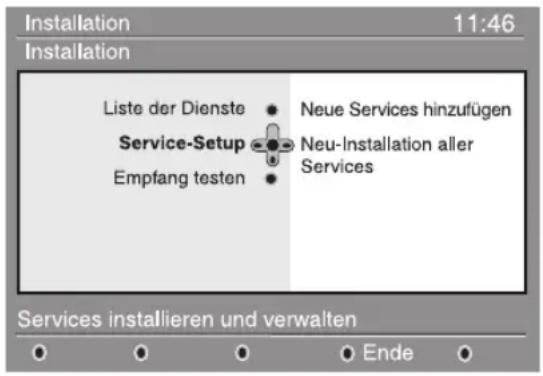 PHILIPS 32PFL7532D - Neuinstallieren aller Services - 1