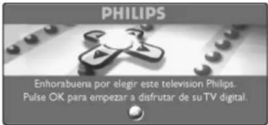 PHILIPS 32PFL7532D - Encendido del equipo por primera vez - 1