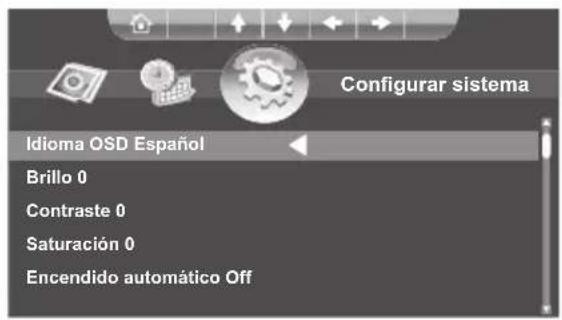 Hanns.G SD80ZGMN - Establecer el idioma - 1