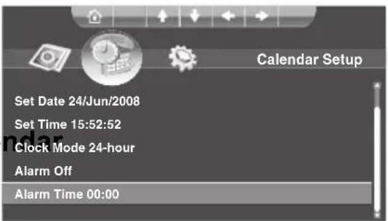 Hanns.G SD80ZGMN - Turning the Alarm On/Off - 1