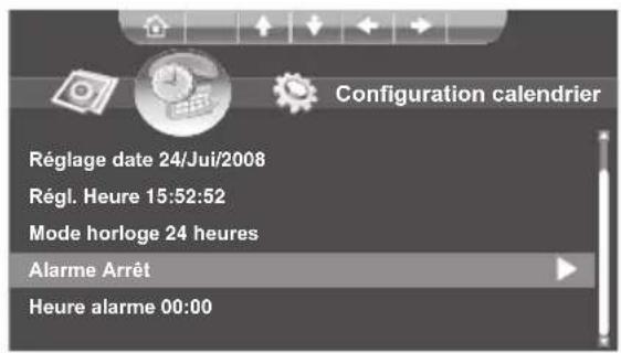 Hanns.G SD80ZGMN - Activer/désactiver l'alarme - 1