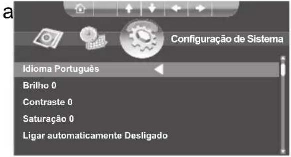Hanns.G SD80ZGMN - Definir o idioma - 1