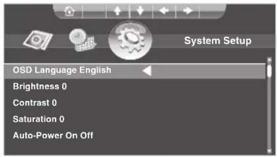 Hanns.G SD80ZBMW - Setting the Language - 1