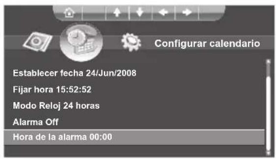 Hanns.G SD80ZBMW - Establisher la alarma - 1