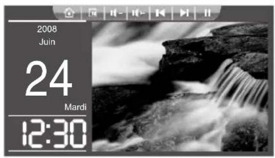 Hanns.G SD80ZBMW - Calendrier : - 2