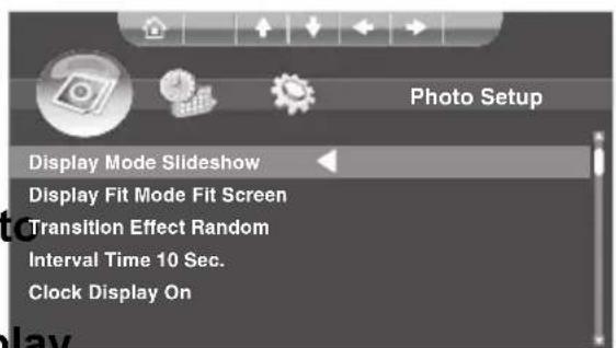 Hanns.G SD80ZBMW - Setting Photo Display Mode - 1