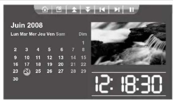 Hanns.G SD80ZBMW - Calendrier : - 1