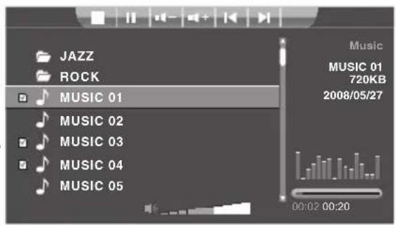 Hanns.G SD80ZBMW - Playing Music - 2