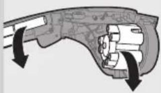 PHILIPS SHE9503 - Die Akkus entfernen - 3