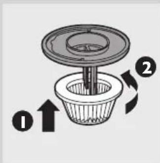PHILIPS SHE9503 - ic ve di s filtrelerin degistirilmesi - 4