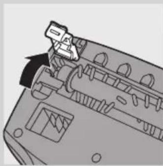PHILIPS SHE9503 - Die Bürstenrolle herausnehmen - 1
