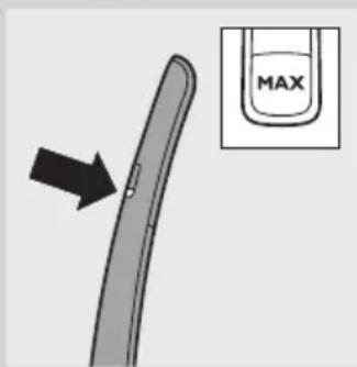 PHILIPS SHE9503 - Brug af stangenheden - 3