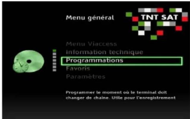 PHILIPS DSR5020 - Menu général - 1