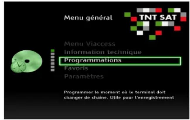 PHILIPS DSR5020 - Présentation détaillée du menu général - 1