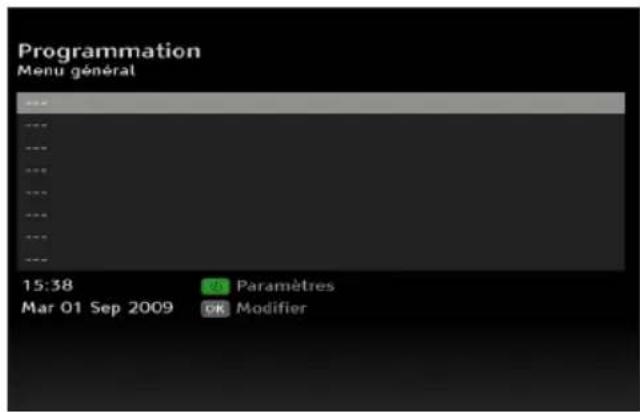 PHILIPS DSR5020 - Paramétrer les enregistrements et rappels - 1