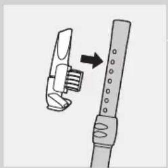 PHILIPS Studio FC9081 - Clip para accesorios (sólo en modelos espécíficos) - 1