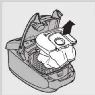 PHILIPS StudioPower FC9080 - Replacing the disposable dustbag - 3