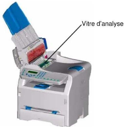 Vitre d'analyse