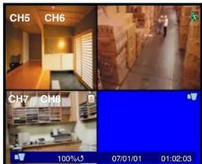 Lorex L208D251 - Modos de visualización de cármara - 3