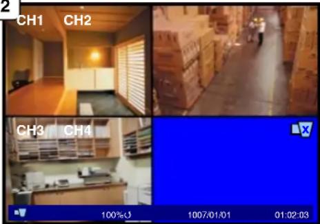 Lorex L208D251 - Recherche Horaire - 1