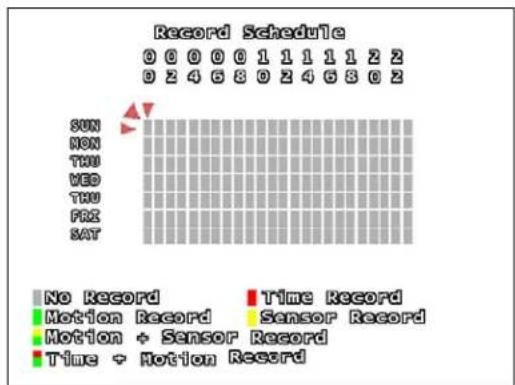 Lorex L208D251 - GRABACION POR HORARIOS - 1