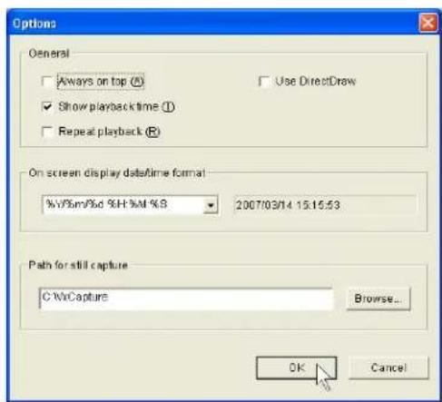 Lorex L208D251 - Opiones generales - 2
