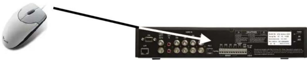 Lorex L208D251 - Control de ratón - 1