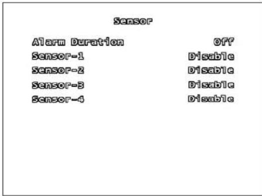 Lorex L208D251 - CONFIGURACION DEL CENSOR - 1