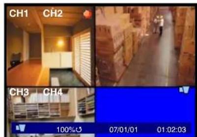 Lorex L208D251 - Modos de visualización de cármara - 2