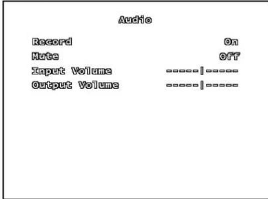 Lorex L208D251 - CONFIGURACION DEL AUDIO - 1