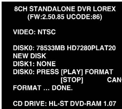 Lorex L208D251 - Initial Loading Sequence - 3
