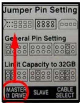 Lorex L208D251 - Configurando el nuevo disco a Maestro - 2