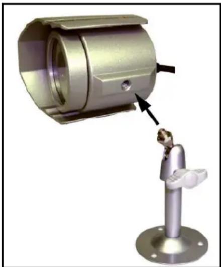 Lorex L208D251 - Instalacion del soporte de laamera: - 1