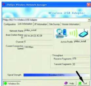 PHILIPS CCU7740N - Cliquez sur Quitter - 1