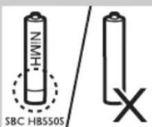 PHILIPS SBCHC8540 - Ladda headsetet - 1