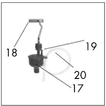LA PAVONI Europiccola Lusso EL - - ZUBEREITUNG VON CAPPUCCINO MIT DER VORRICHTUNG ZUR CAPPUCCINO AUTOMATIK - 1