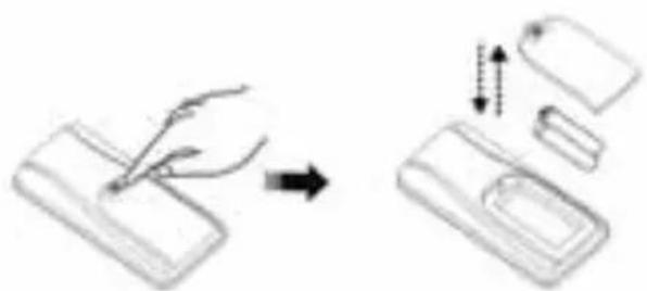 PALSON Diábolo Plus - Cambio de bateria del mando a distancia: - 1