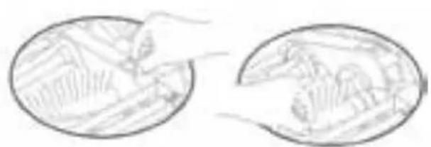 PALSON Diábolo Plus - Montaggio/smontaggio della spazzola principale e della spazzola per pavimenti: - 1