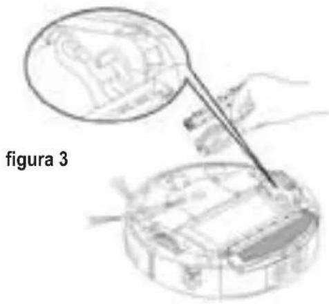 PALSON Diábolo Plus - Montaje/desmontaje del cepillo principal y del cepillo del suejo: - 2