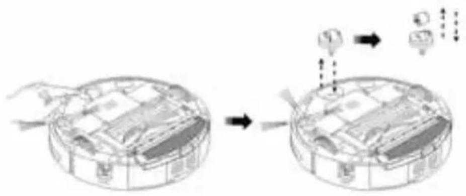 PALSON Diábolo Plus - Installing/dismantling and cleaning the front wheel - 1