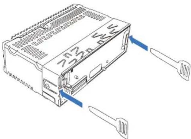PHILIPS CarStudio CEM5100 - Montage dans le tableau de bord - 2